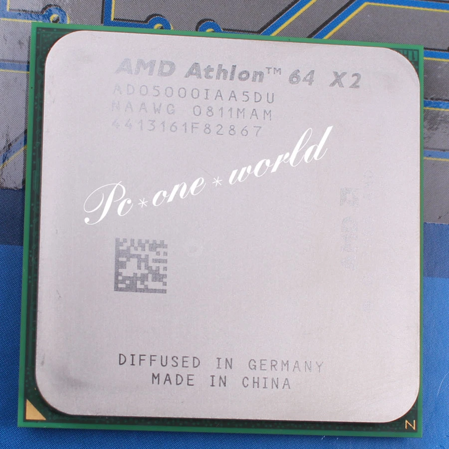 100% OK ADO5000IAA5DU AMD Athlon 64 X2 5000+ 2.6 GHz Dual-Core Processor CPU - Image 1 of 1