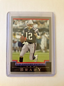2004 Bowman Tom Brady #106 New England Patriots NFL QB Sports Card