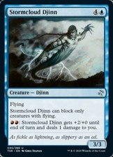 Stormcloud Djinn Time Spiral Remastered Magic MTG Creature CARD 1x (090/289)