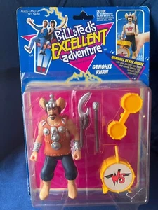 Bill & Ted's Excellent Adventure Genghis Khan Action Figure 1991 Kenner - Picture 1 of 2