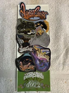 2005 West Coast Customs Vending Machine Stickers Display Card. - Picture 1 of 5