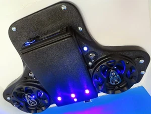 YAMAHA GOLF CART OVERHEAD STEREO SYSTEM FITS 2007-2023 BLUETOOTH WITH SPEAKERS - Bild 1 von 14