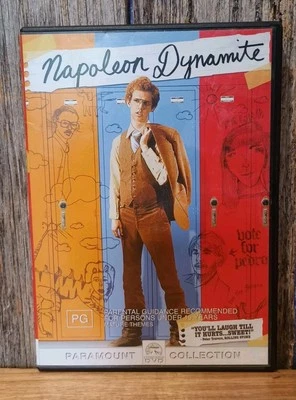 NAPOLEON DYNAMITE DVD **Like New Condition** Movie CD Disc PAL - image 1 of 2