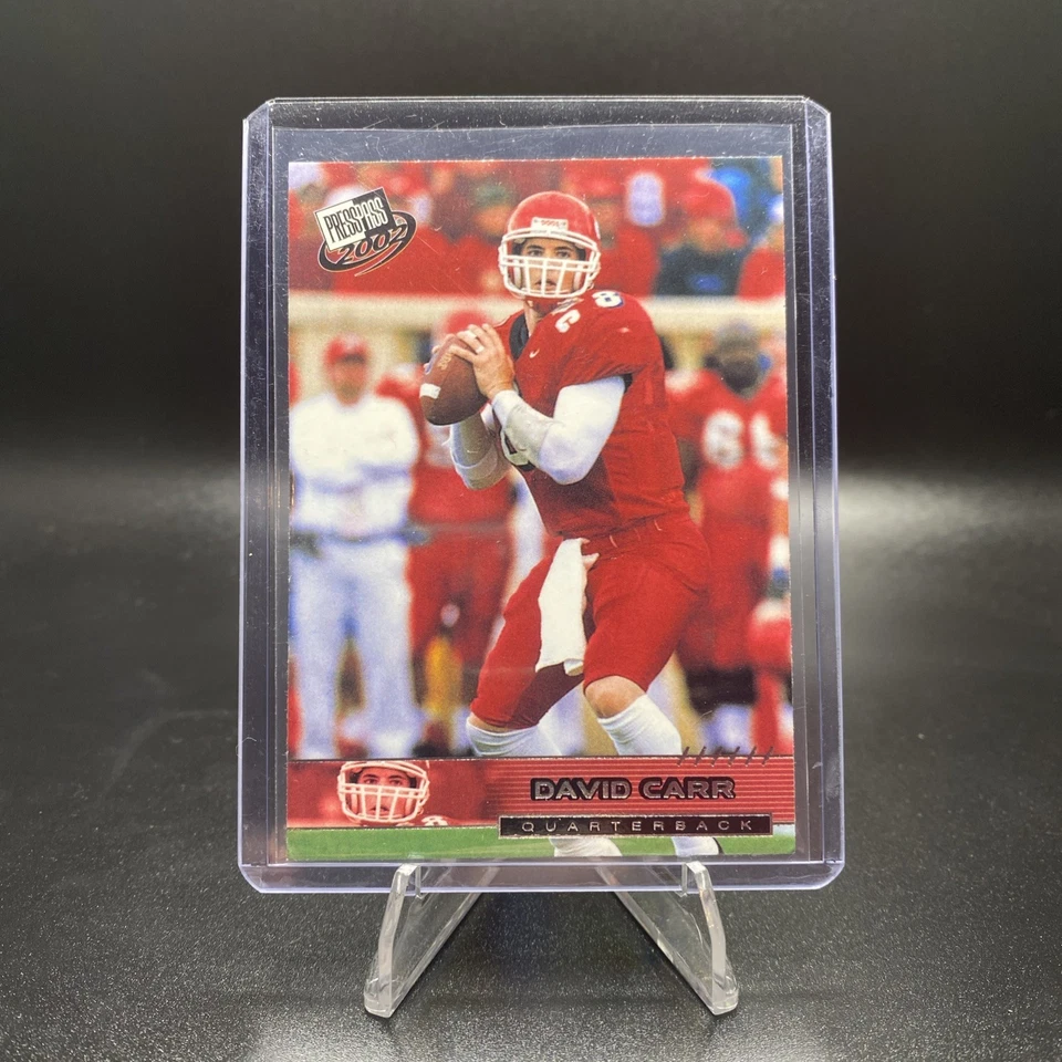 2002 Press Pass - David Carr #1 (RC) - Image 1 of 2