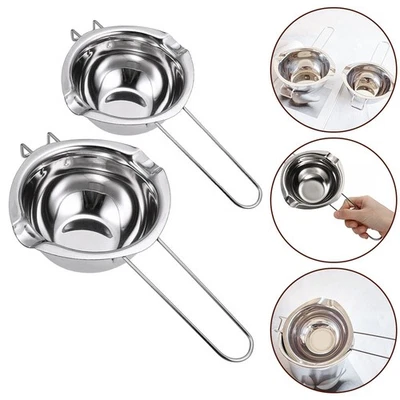 Stainless Steel For melting Pot for For melting Candle Soap Chocolate Butter - Image 1 of 4