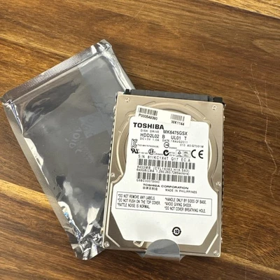 NEW Toshiba MK6475GSX 640GB HDD2L02 2.5" Internal Hard Drive - Image 1 of 4