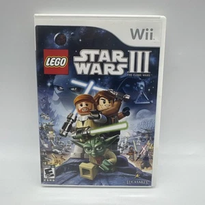 Lego Star Wars III The Clone Wars Nintendo Wii Completo - Imagen 1 de 4
