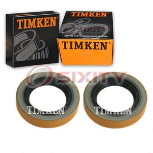 2 pc Timken Rear Wheel Seals for 1992-2004 Chevrolet S10 Driveline Axles az - Picture 1 of 5