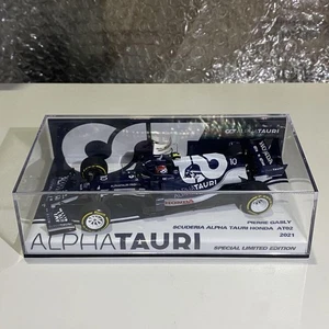 Minichamps AlphaTauri F1 2021 Pierre Gasly Maßstab 1:43 Diecast Modell Sammlerstück - Bild 1 von 20