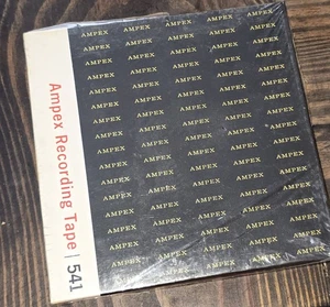 NOS Sealed Ampex 541 Blank Reel-to-Reel Tape  ¼in X 1800 ft. 1 Mil Polyester - Picture 1 of 6