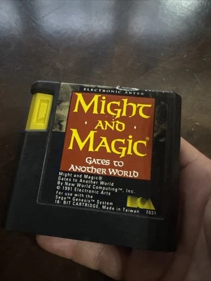 SEGA Genesis: Might and Magic Gates to Another World - Cart Only Tested - Image 1 of 4