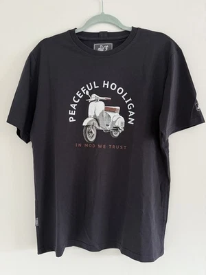 Peaceful Hooligan T-Shirt Gr. M - Neu - Mods Fans Ultras England - Bild 1 von 2