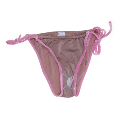 ASOS Design, Bikiniunterteil, Größe: 38, Pink/Braun, Damen #UFf - Bild 1 von 4