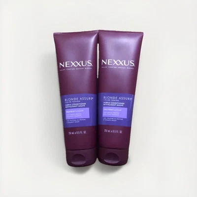 Pack of 2 Nexxus Blonde Assure Color Toning Purple Conditioner 8.5 Fl Oz Each - Image 1 of 4