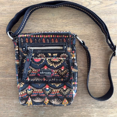 Sakroots Crossbody Small Flap Messenger Boho Shoulder Bag W/ wallet-Snap Closure - Image 1 of 4