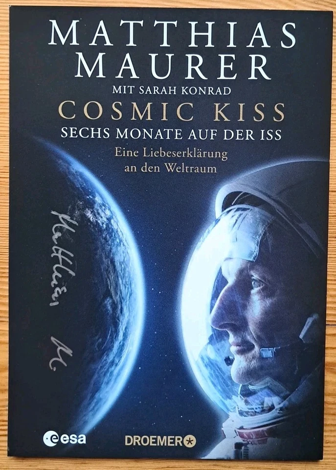 Matthias Maurer Orig Autogramm signiert Raumfahrt Astronaut ISS ESA NASA - AK - Bild 1 von 1