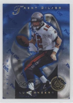 1997 Pinnacle Totally Certified Platinum Blue /2499 Trent Dilfer #32 - Image 1 of 2