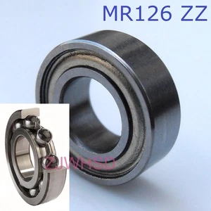 MR126 zz Si3N4 Ceramic Ball Bearing Rubber Sealed TRAXXAS 5117 / 6 x 12 x 4 mm - Picture 1 of 1