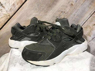 Nike Huarache Zapatillas Zapatos 704949-301 Verde Talla 13C Foto 1 de 4