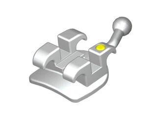 J&J Ortho™ Precisa II Orthodontic Metal Bracket(Optional Prescription) - Picture 1 of 6