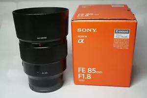 Sony SEL 85 mm F/1.8 FE Objektiv in OVP - Bild 1 von 3