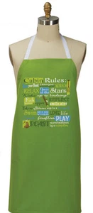CABIN RULES  - Kay Dee Designs - Cotton Chef Apron - One Size Fully Adjustable   - Picture 1 of 1