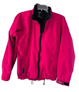 Galvin Green Gortex Windbreaker Jacket Mens 36 / XS Red PGA Pockets Lined - Picture 1 of 17