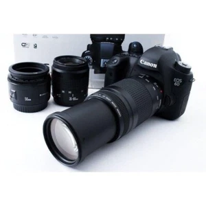 Canon EOS 6D Standard & Super Telephoto & Prime Triple Lens Special Set Japan - Picture 1 of 5