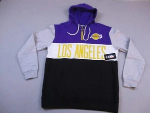NBA Herren mehrfarbig Los Angeles Lakers gestapelt Logo Pullover Hoodie Größe Large - Bild 1 von 9