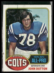 John Dutton 1976 Topps #130 Baltimore Colts Football Card - Picture 1 of 2