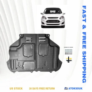 Thick Engine Splash Shield For Ford C-Max RS 2013-2018 Front Engine Guard Hard - Picture 1 of 15