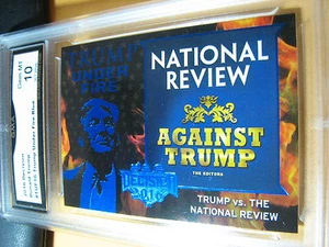 DONALD TRUMP 2016 DECISIONE TRUMP SOTTO IL FUOCO BLU # TUF16 GRADO 10 L@@K - Foto 1 di 1