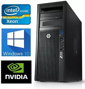 HP Z420 Workstation Intel Xeon 4C E5-1620 3.6GHz 32GB DDR3 RAM SSD Quadro 4000 - Picture 1 of 4