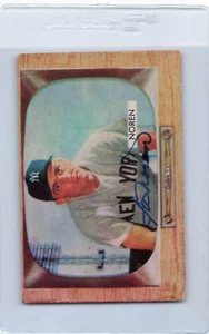 1955 Bowman #63 Irv Noren Yankees Signed Auto *H3335 - Picture 1 of 2