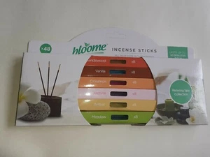 NEW Bloome Relaxing Spa Collection Pack of 48 Incense Sticks 6 Fragrances UK - Picture 1 of 4