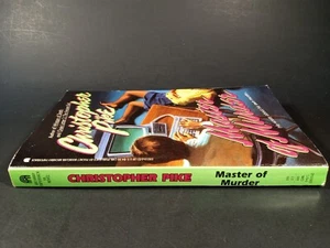 Christopher Pike Master of Murder 1992 1st Print Vtg YA Horror Thriller Pbk - Imagen 1 de 8