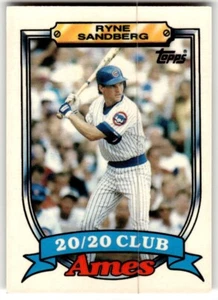 1989 Topps Ames 20/20 Club - Ryne Sandberg #26 - Bild 1 von 2