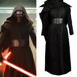 Star Wars VII Cosplay The Force Awakens Lord Kylo Ren Costume Outfit Halloween - Picture 1 of 8
