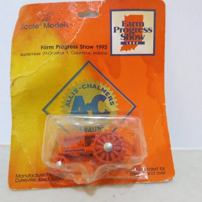 Scale Models Allis Chalmers "WC" Tractor Farm Progress Show  1/64 AC-FB-1577-P - Image 1 of 3