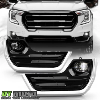 For 2022 2023 2024 GMC Terrain LED Bumper Fog Lights Driving Lamps w/ Switch Set - Image 1 of 4