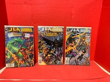 Lot Of 3 JLA Vs Titans #1-3 1998 DC Comics Batman Flash Wonder Woman Jimenez