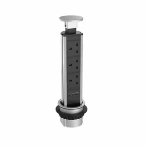 Nuovo Sensio Power Pod E pop-up prese piano di lavoro cucina spina con USB - Foto 1 di 8