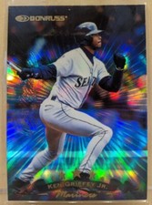 1998 Donruss Collections PRIZED #28 Ken Griffey Jr Refractor RARE PARALLEL /560
