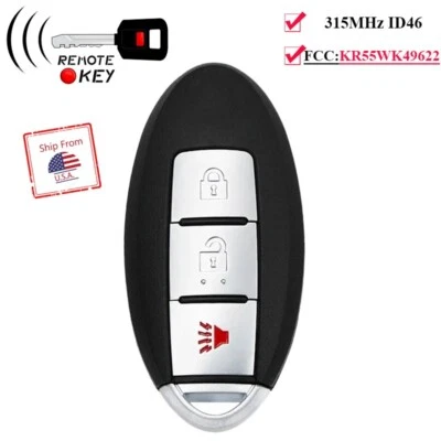 KR55WK49622 для Nissan Murano 370Z 2009 2010 2011 2012 2013 Smart дистанционный брелок - Изображение 1 из 4