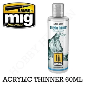 Diluyente acrílico munición por MIG 60 ml MIG2000 - Imagen 1 de 1