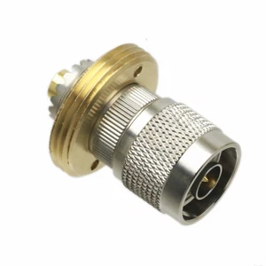 NMO Halterung Stecker 5/8" Loch auf N Stecker Adapter UHF/VHF Antenne Radio Motorola - Bild 1 von 5