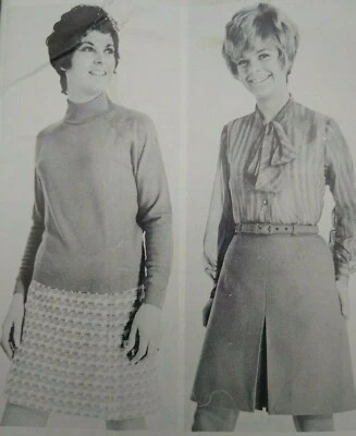 Vintage Mini-Skirt Sewing Pattern #6761 Waist 26" / 66cm Uncut - Image 1 of 2