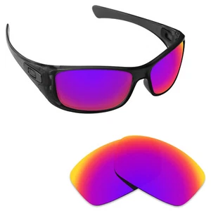 Hawkry Polarized Replacement Lenses for-Oakley Hijinx Sunglass Midnight Sun - Picture 1 of 3