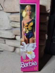 Bambola Barbie Mattel vintage - Barbie tropicale anni 80  - Foto 1 di 3
