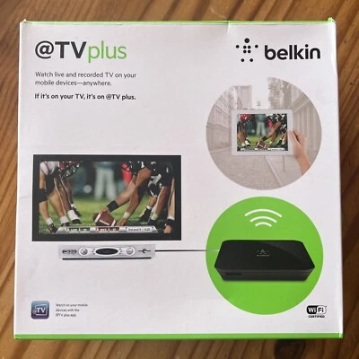 Decodificador de televisión móvil Belkin @TV Plus Anywhere G1V1000 - Nuevo en caja Foto 1 de 4